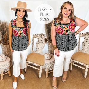 Sz M Women’s Embroidered Tank